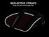 ROCKBROS Bicycle Saddle Bag - 3D Shell Under Seat Cycling Seat Pack for Mountain Road Bike - Red
