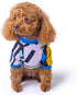 Rocky Thermal Jacket Clothes Fleece Lined Sweater for Dogs, Puppies, Warm Coat Bodysuit Onesie One Piece Vest Pet Jammies with Leg Warmers for Small, Medium, Large Dogs Cats (Geometric, XX-Small)