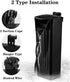 Aquarium Filter for Turtle Tanks, Fish Tank Waterfall Flow Pump for Reptiles, Amphibians, and Cichlids