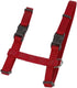 Coastal Pet Adjustable "H" Cat Harness - Comfortable Outdoor Cat Supply - Secure Snap-Lock Buckles - Red, 3/8" x 10"-18"