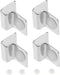 4pcs Fish Tank Cover Bracket - Stainless Supports for Glass Lid Support