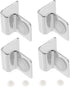 4pcs Fish Tank Cover Bracket - Stainless Supports for Glass Lid Support