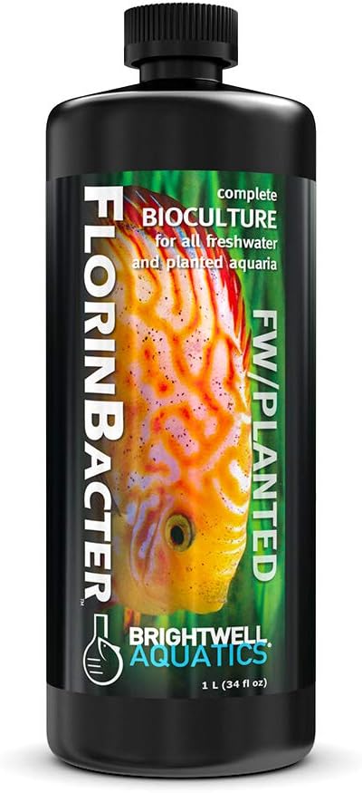 Brightwell Aquatics Florinbacter, Liquid Bioculture for Biological Filtration in Freshwater Planted Aquariums