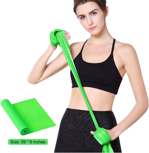 Resistance Bands - Exercise Bands for Women or Men, Elastic Bands for Yoga, Pilates, Strength Training