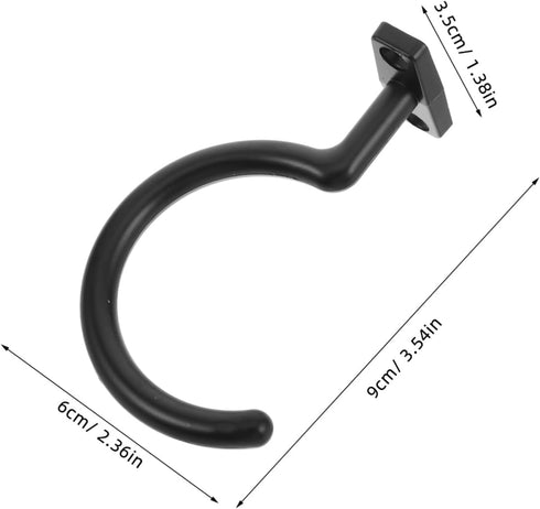 Compact Iron Snooker Table Hook - Cue Hanger for Pool Tables