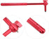 VBESTLIFE Bike Derailleur Alignment Tool, Compact Telescopic Gauge for Mountain Bicycle