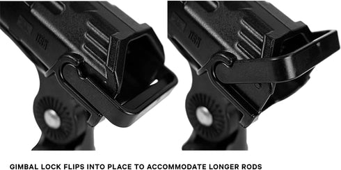 YakAttack AR Tube Rod Holder (RHM-1003)