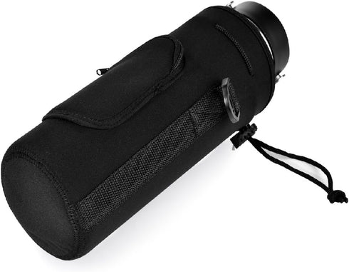 Neoprene Carrier Water Bottle Insulation Sleeve, Waterproof Anti-Slip Pouch with Shoulder Strap for Owala 24 oz Bottle