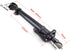 Left Folding Stem Aluminum Alloy 25.4mm×25.4mm Adjustable Stem with Teeth, Folding Riser Stem Set Bicycle Accessories