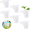 6Pcs Acrylic Aquarium Plant Holder, Top of Tank Aquatic Plant Cups for Fish Tank Decor