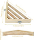 Litewoo Bird Perch Corner Platform Stand for Budgies and Parakeets