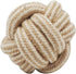 Puppy Tug Toys Set of 4, Natural Cotton Rope Dog Chew Toys, Interactive Knots for Small Medium Dogs
