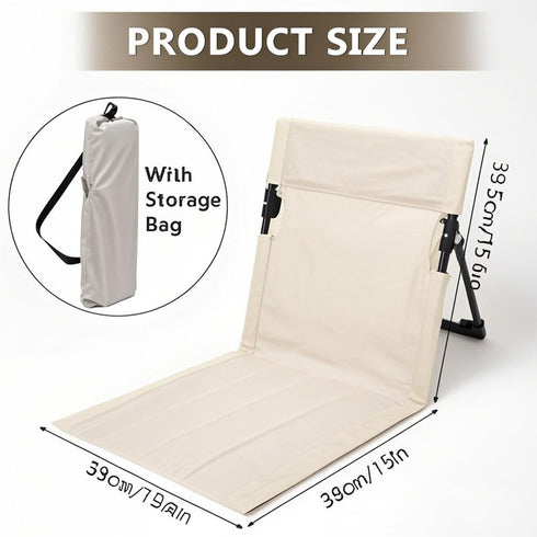 MOQRUAO 1 Pack (1, Foldable Poolside Chairs Portable Flip Chairs for Edge of Pool, Beach, Camping, Picnic, Lawn Compact
