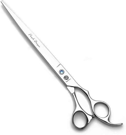 Purple Dragon Sharp Edge Salon Hair Cutting Shears - 4” to 10" - Pet/Dog Grooming Scissors with Bag
