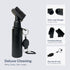 The Golfer's Workshop Deluxe Golf Club Brush Cleaner with Carabiner Clip and Water Bottle, 7.5 Inches