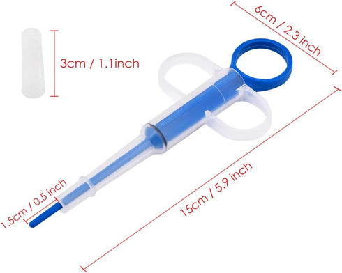 DS. DISTINCTIVE STYLE Pill Popper for Cats - Soft Tips Pet Pill Feeder Medicine Feeding Dispenser Tool for Puppies -