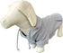 Lovelonglong Blank Basic Hoodie Sweatshirt for Dogs - 100% Cotton, Fits Small Medium Dachshund, Large Dog, Gray D-L