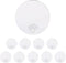 Mipcase 10pcs Betta Training Mirror - Wall Mirror Decor for Small Fish Tank, Single Side Betta Mirrors for Exercise.