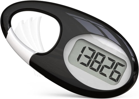 Simple 3D Step Counter, Walking Pedometer with Neck Lanyard for Men, Women, Teens