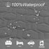 Waterproof Non-Slip Dog Bed Cover and Pet Blanket, Sofa Pet Bed Mat, 30x70-Dark Grey, for Most Cats Dogs