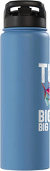 Tuna Fishing Gear Tuna Big Fish Big Passion Tuna Fishing Stainless Steel Insulated Water Bottle
