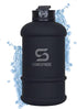 SHAKESPHERE Sports Water Bottle, 1.3L Wide Mouth Leakproof BPA-Free Gym Bottle for Daily Hydration, Matte Black