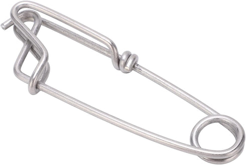 Set, 5pcs Longline Snap Clip Stainless Steel Tuna Clips for Ocean Fishing - Strong Tension, Durable Material, Ideal