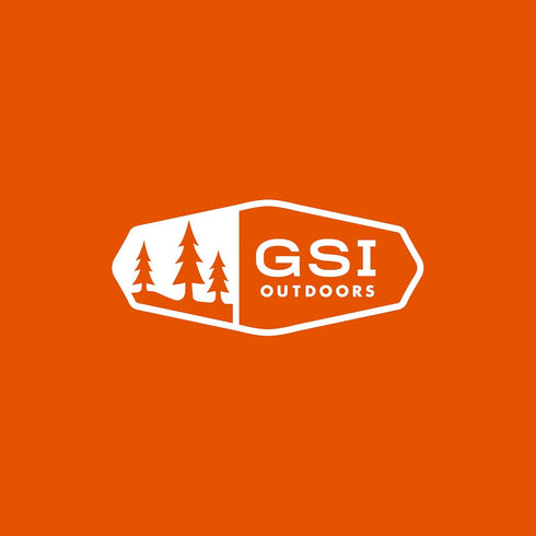 GSI Outdoors Santoku Knife Set for Camping, Grey