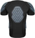 Padded Compression Shirt for Kids - Youth Boys Girls Protective Football Shirts for Ski, Paintball, Rugby