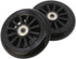 Z-FIRST 100mm Scooter Wheels, Replacement Pair, Plastic Core for Razor Fuzion Scooters (2)