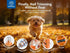 6 Trimmer PAPIFEED Speed Pet Nail Grinder with Dual LED Lights, Rechargeable Dog Nail with Dust Proof Cover, Type-C