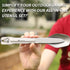 Portable 4-in-1 Camping Utensil Set: Spoon, Spork, Knife, Tongs - Stainless Steel Multi Tool for Outdoor Cooking (Grey)