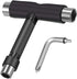 Skate Tool All-in-One, Skateboard Tool, Muti-Function Portable Accessory with T-Type Allen Key & L-Type Wrench