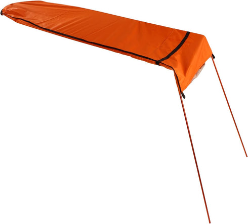 Zyyini Kayak Sun Shade Canopy with Storage Bag for Inflatable Boat, Foldable Easy to Install Portable Awnin