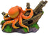 Small Aquarium Decoration, Cute Octopus Design Fish Tank Ornament for Mini 5-10 Gallon Fish Turtle Tank