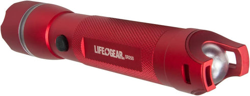Life Gear 300 Lumen CREE LED Searchlight Flashlight - Waterproof, Impact Resistant, Batteries Included