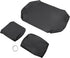 Golf Cart Front Seat Cover Staple On for Club Car PRE-2000 DS, Microfiber Leather Black