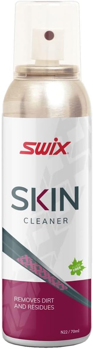 Swix Skin Cleaner for Skin Skis - Easy Apply 70ml Cleaner to Remove Dirt & Residue