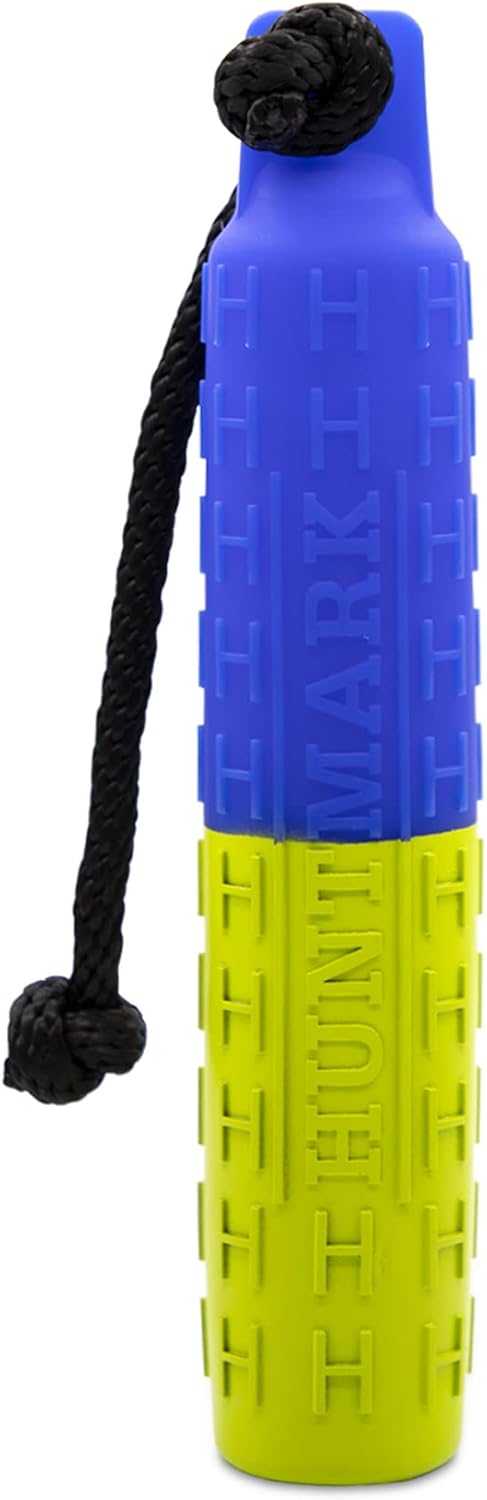 Dog Bumpers – Standard Fetch Trainer for Hunting and Sporting Dogs, Textured Pattern Dog Training Dummy, 12 x 2-inch