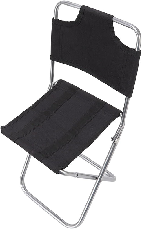 Backpacking Portable Lightweight Folding Chair Breathable Fabric for Camping and Fishing, Anti Rust Aluminum Alloy