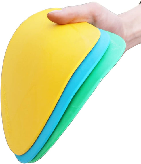 Spot Markers, 6pcs 4inch, 6inch, 8inch, 10inch, 12inch Floor Marker for Kids Agility Training