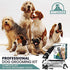 Pet Union Professional Dog Grooming Kit - Cordless Low Noise Clippers for Thick Coats, Includes Nail Trimmer & Shears