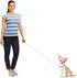 Heavy Duty Dog Leash, Metal Chain with PU Handle for Small Medium Dogs, Walking Traffic Training
