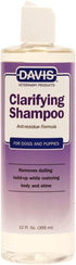 Davis Manufacturing CLS12 Clarifying Pet Shampoo, 12 oz, Clear