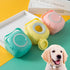 Dog Brush – Cat Brush – Shampoo Dispensing Scrubber – Soft Silicone Design for Grooming, Deshedding, Pink