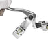 ZJchao Bike Brake Lever, 1Pair 24mm Aluminum Alloy Handlebars Bar Handle, Mountain Cycling Accessory