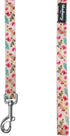 Blueberry Pet 9 Patterns Durable Spring Scent Inspired Rose and Butterfly Print Dog Leash 4 ft x 1", Large, Pastel Pink