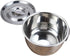 PRETYZOOM Camping Griddle Camping Pot Jacketed Kettle, Thicken Child Stainless Steel Stew Pot