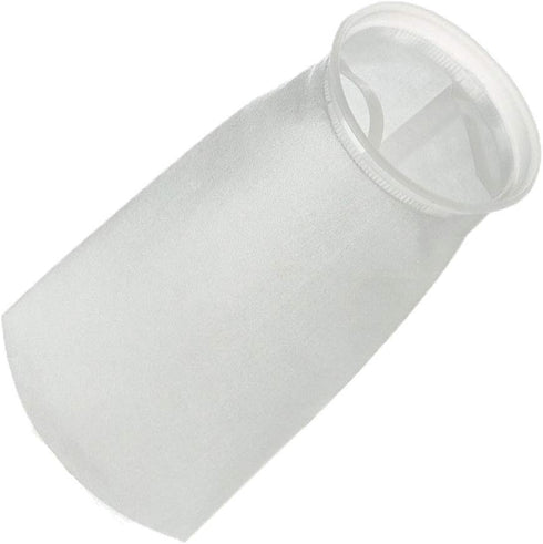 7 Inch Ring by 18 Inch Long Felt Filter Sock, 5 Micron Liquid Fabric Sump Filter Bag