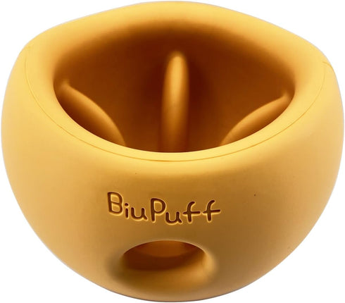 QHTUNION Treat Dispensing Dog Toy & Slow Feeder Bowl, Interactive Puzzle and Mental